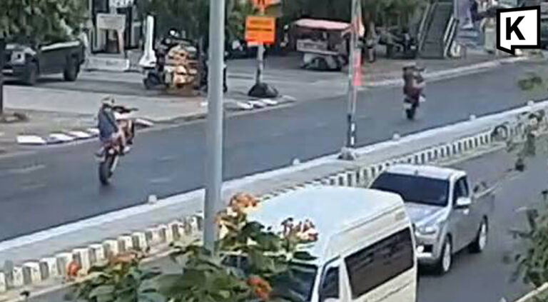 Phuket police arrest two foreigners for bike stunts 2