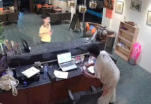 Phuket warning: foreign man raids hotel desk at night Phuket warning: foreign man raids hotel desk at night