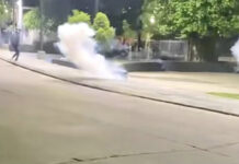 Teen gangs hurl explosives in Korat park clash Teen gangs hurl explosives in Korat park clash