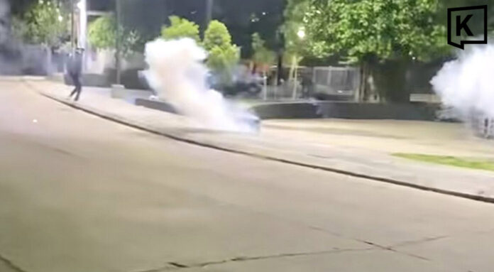 Teen gangs hurl explosives in Korat park clash