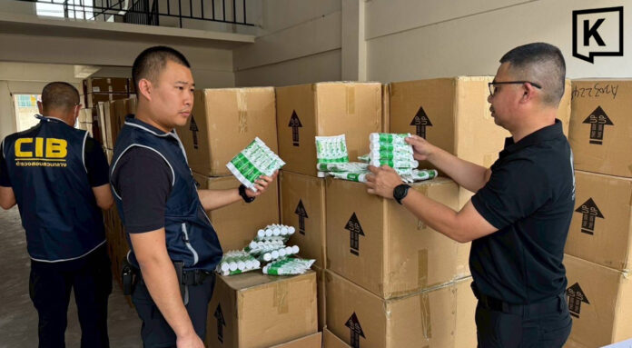 Thai Police Raid Warehouse, Seize 100,000 Fake Cosmetics