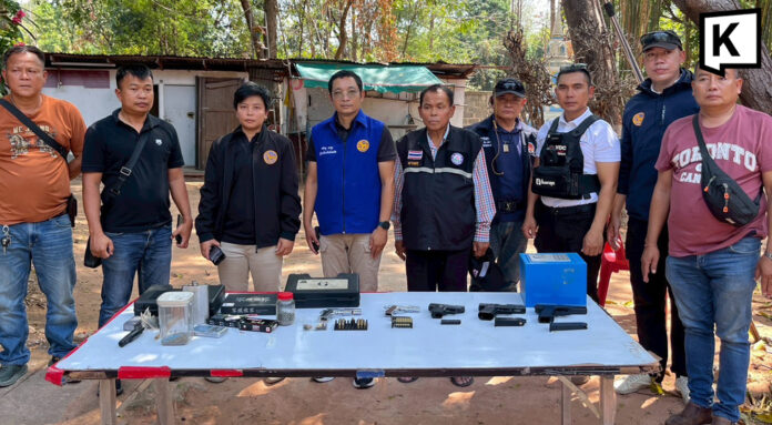 Thai monk defrocked after drugs, guns found in hut raid 1 Thai monk defrocked after drugs, guns found in hut raid