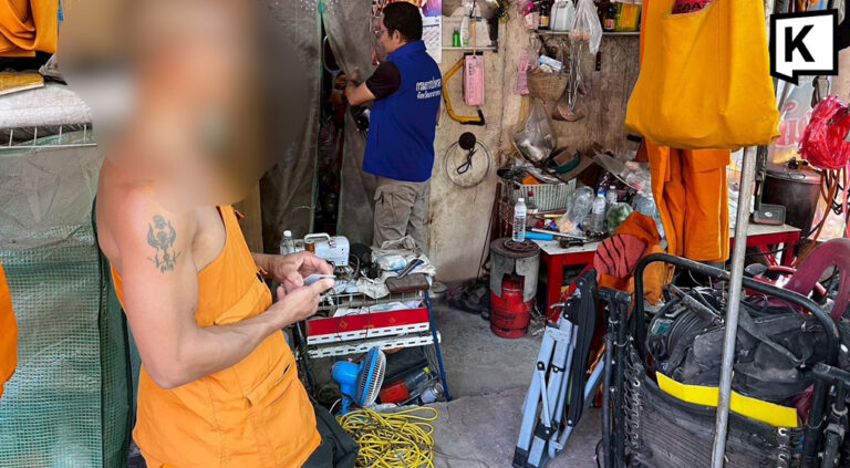 Thai monk defrocked after drugs guns found in hut raid 2