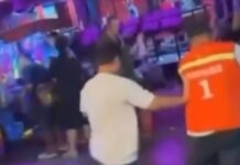 Pattaya motorcycle taxi drivers attack foreign tourists after Songkran water incident