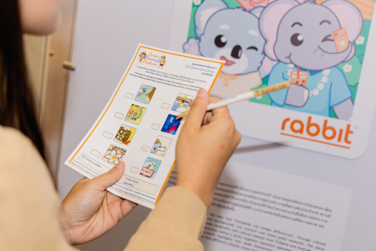 Australia-Thai Rabbit Card art show opens in Bangkok