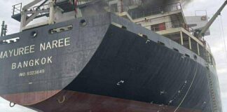 Human remains found on damaged Thai cargo ship in Hormuz Strait