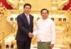 Thailand sends envoy to congratulate Myanmar president Min Aung Hlaing in Naypyidaw