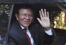 Cambodia upholds 27-year-prison sentence for ex-opposition leader Kem Sokha in treason case