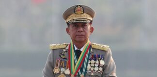 Myanmar’s parliament elects ruling general as president, keeping the army in charge
