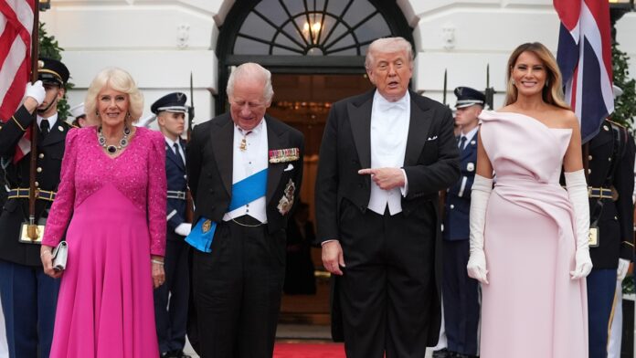 APTOPIX US Britain Royal Visit Trump