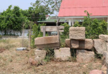 Ancient Khmer ruins found beneath Korat housing estate Ancient Khmer ruins found beneath Korat housing estate
