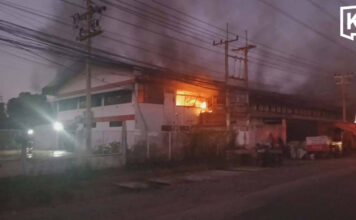 Blaze destroys cannabis drying warehouse in Korat Blaze destroys cannabis drying warehouse in Korat