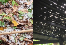 Deadly hailstorm batters homes in Loei, residents flee Deadly hailstorm batters homes in Loei, residents flee