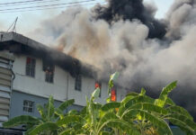 Fire hits medical supplies warehouse in Bangkok Fire hits medical supplies warehouse in Bangkok