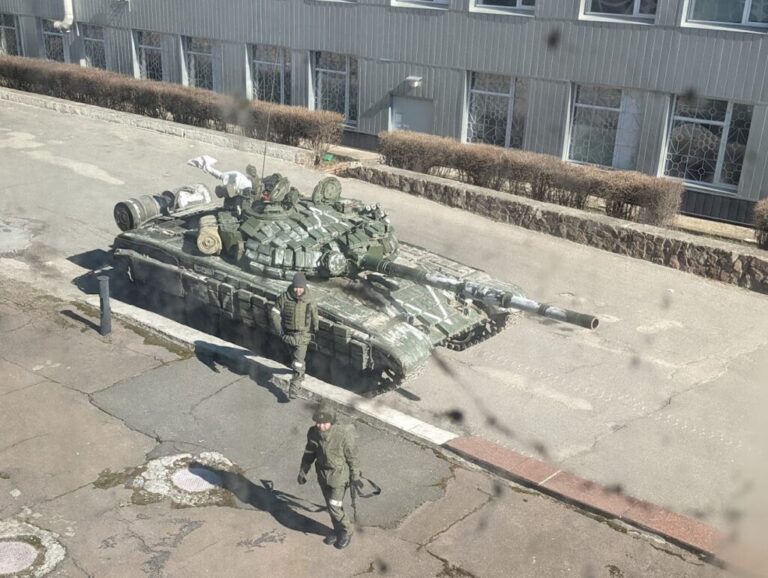 Russians at Chornobyl NPP