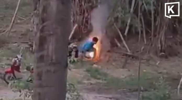 Teens spark fire near bamboo, raising wildfire fears Teens spark fire near bamboo, raising wildfire fears