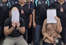 Thai couple arrested over fake transfer slips petrol scam Thai couple held over fake transfer slips petrol scam