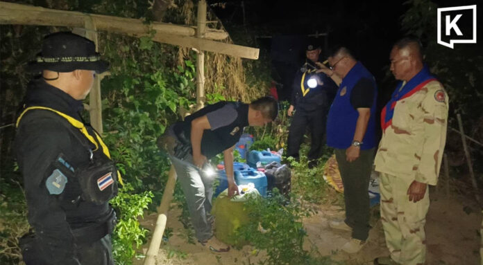 Thai officials seize fuel bound for Myanmar at border