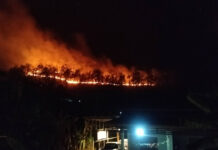 Wildfire spreads to Mae Hong Son homes overnight Wildfire spreads to Mae Hong Son homes overnight