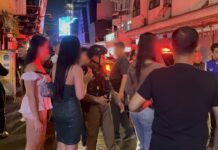 Pattaya police detain 31 transgender women in crackdown on tourist incidents