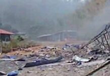 Myanmar airstrike hits Karen mining community, 12 injured