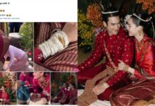 Floor-seated wedding ceremony sparks cross-border claims