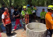 Four men found dead after entering old well in palm plantation in Phang Nga