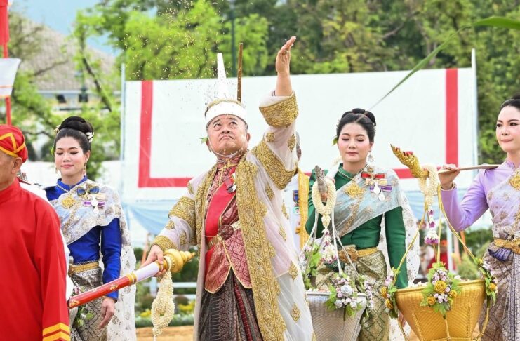 Sacred oxen forecast strong trade and food supplies in Royal Ploughing Ceremony