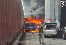Freight train slams into Bangkok bus, killing 8 and injuring more than 20