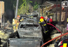 Lamphun rocked by two major fires in one night