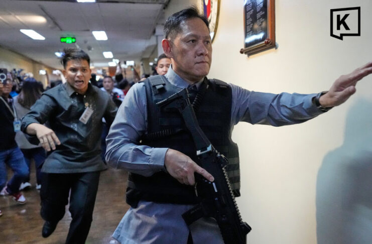 Philippine senator wanted by the International Criminal Court flees from Senate