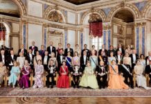 Thai King and Queen join royal guests at Swedish king’s 80th birthday banquet