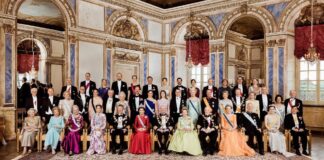 Thai King and Queen join royal guests at Swedish king’s 80th birthday banquet