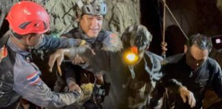 Laos cave rescue: First survivor brought out