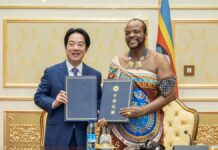 Taiwan’s president lands in Eswatini in a trip delayed by lack of overflight clearance