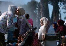 Families evacuated from Gaza enjoy a day to decompress at Rome’s ancient baths