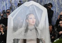 Lisa steps out in dramatic sheer gown at Met Gala, returns for second year