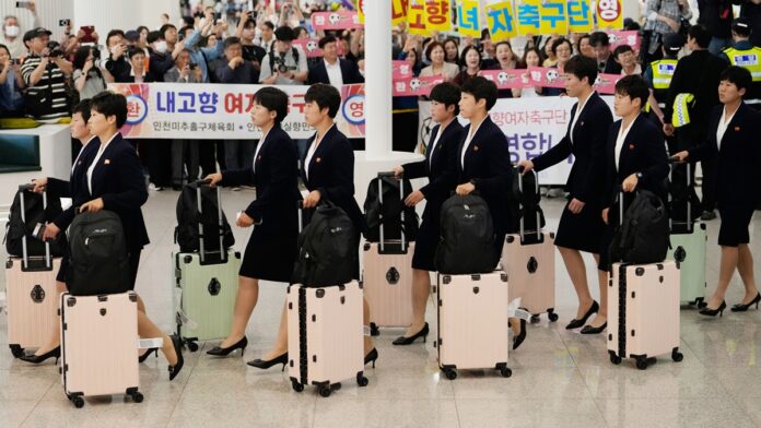 APTOPIX South Korea Koreas Women's Soccer