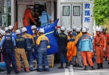 Over 20 taken to hospital after unknown substance allegedly sprayed in Tokyo shopping area