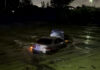 Drunk driver crashes into fish pond after hit-and-run Drunk driver crashes into fish pond after hit-and-run