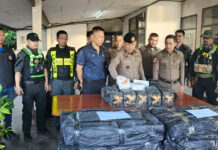 Police seize 519kg of crystal meth in south Thailand Police seize 519kg of crystal meth in south Thailand