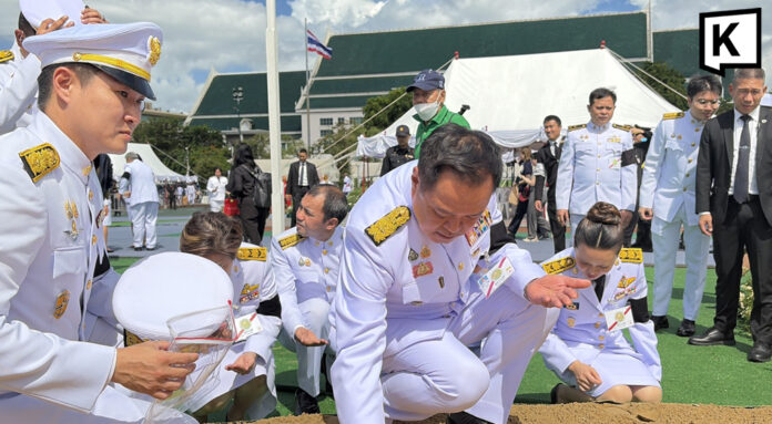 Thai PM collects royal rice seeds, vows drought support