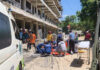 Two Workers Killed, One Severely Injured in Police Flats Balcony Collapse Two Workers Killed, One Severely Injured in Police Flats Balcony Collapse