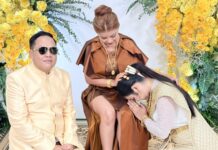 First wife leads wedding procession for husband’s second marriage