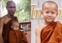 Seven-year-old novice monk enters Patimokkha recitation contest, eyes national record
