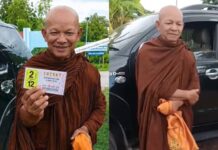 Khon Kaen monk wins 12 million baht lottery jackpot
