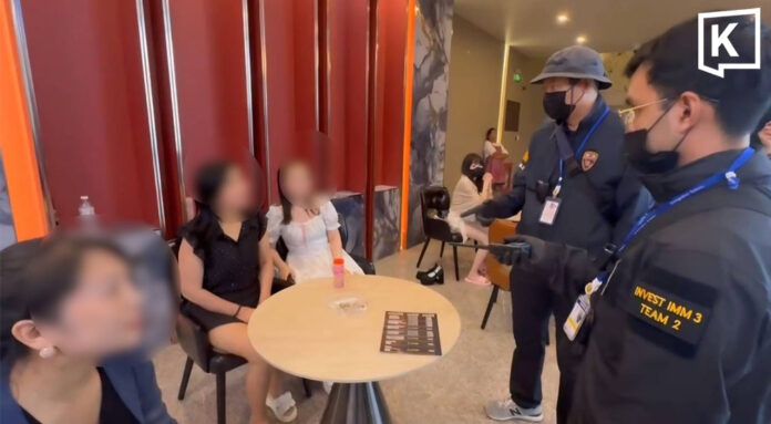 Immigration Police Raid Chinese Spa in Rayong Over Prostitution Services