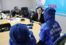 Three Thai children return home after Malaysia begging ordeal