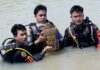 Shellfish diver finds Buddha head mistaken for durian Shellfish diver finds Buddha head mistaken for durian