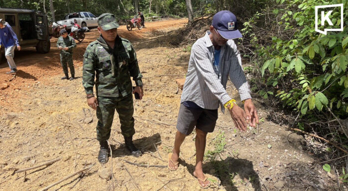 web yot_0 Thai man confirms crossing into Cambodia while foraging